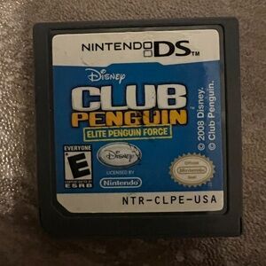 Nintendo DS Club Penguin Elite Game - Blue and Black